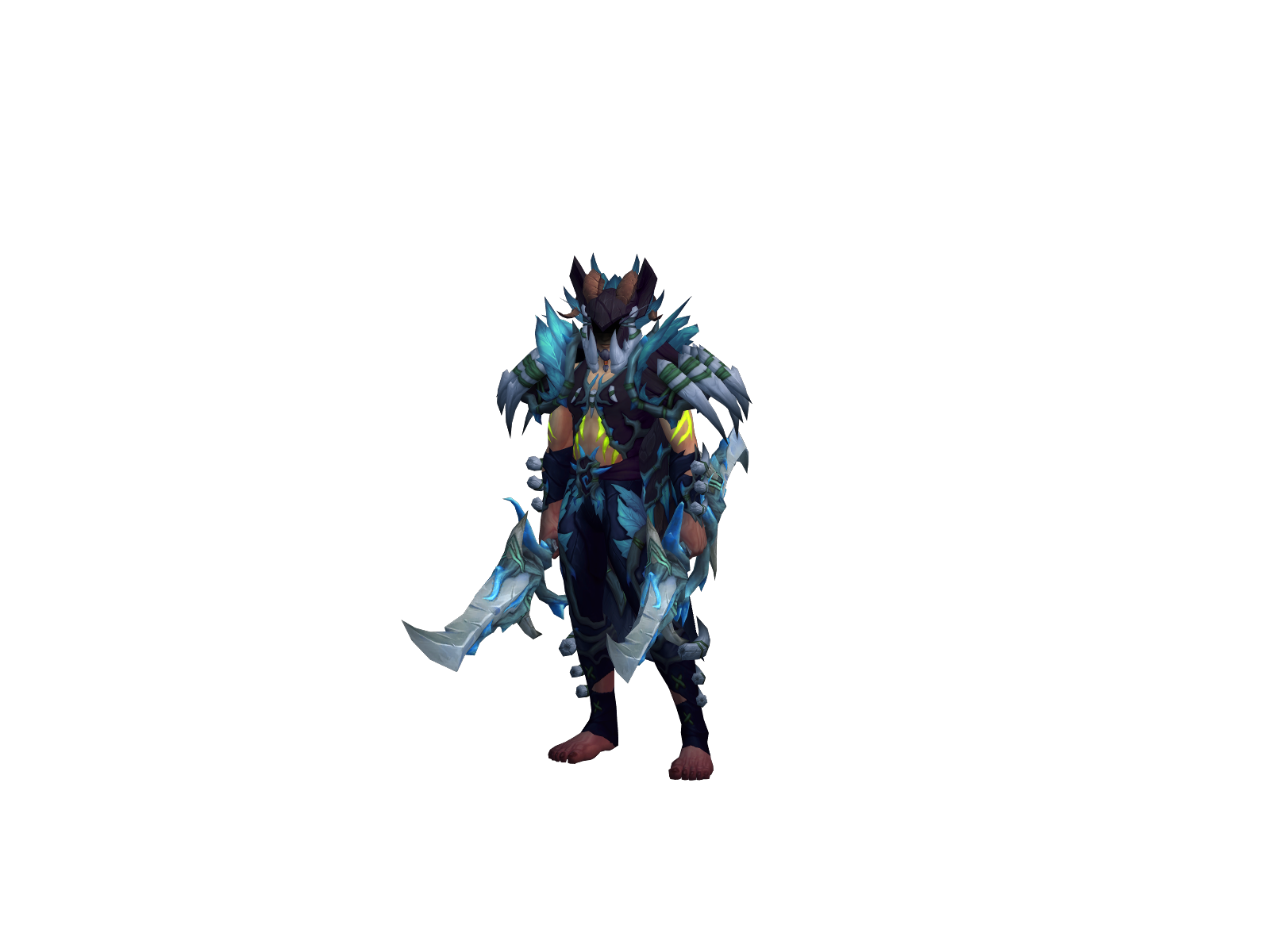 Deßauchery 3D character render