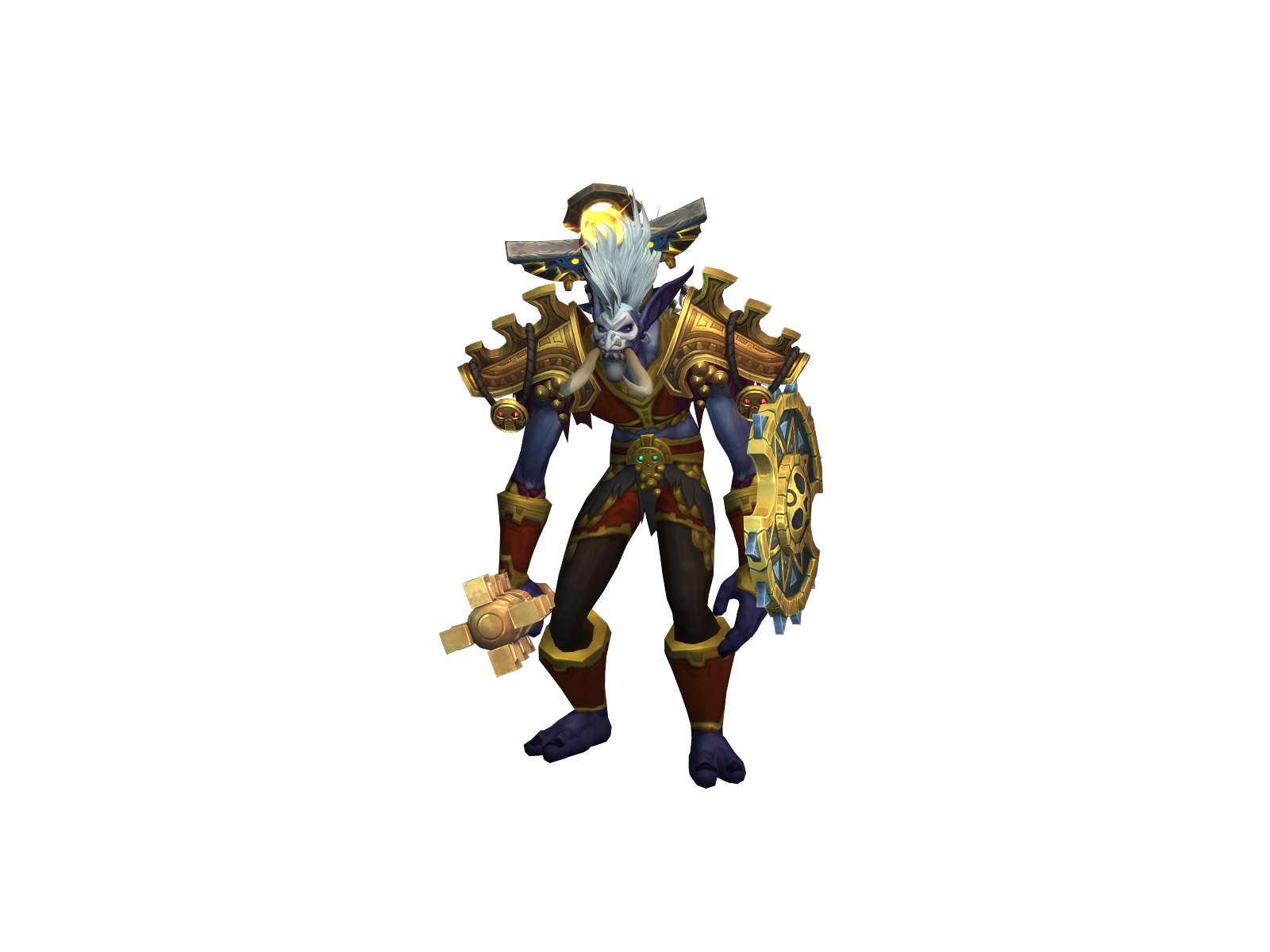 Voodood 3D character render