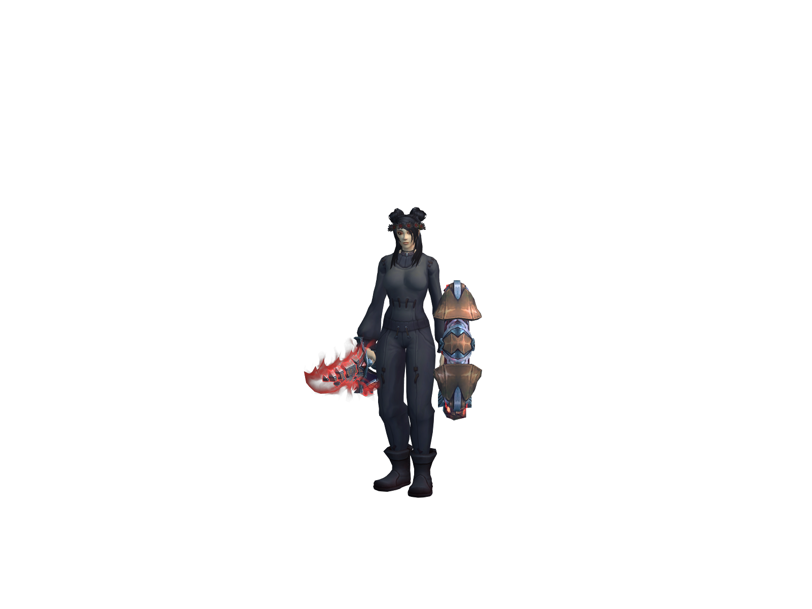 Ramencup 3D character render