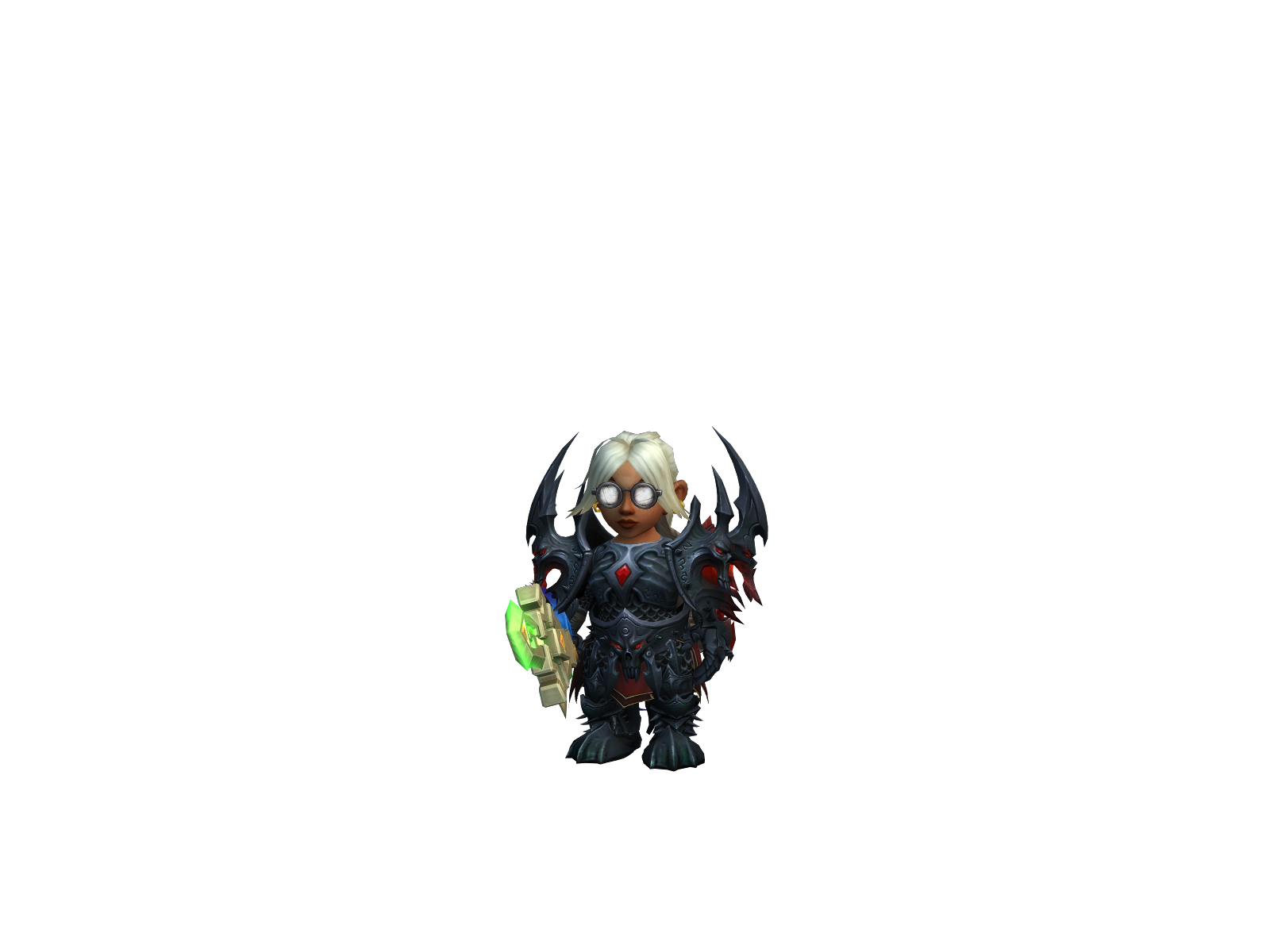 Løvesosa 3D character render
