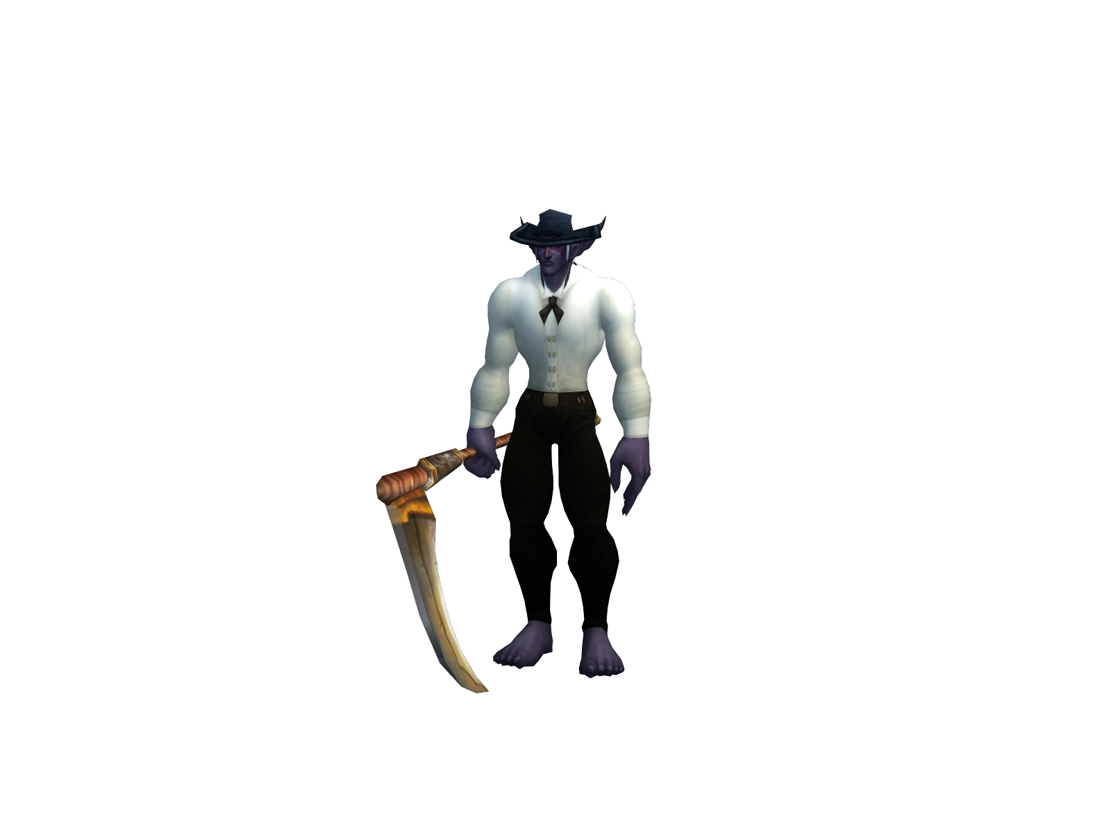 Impewpew 3D character render