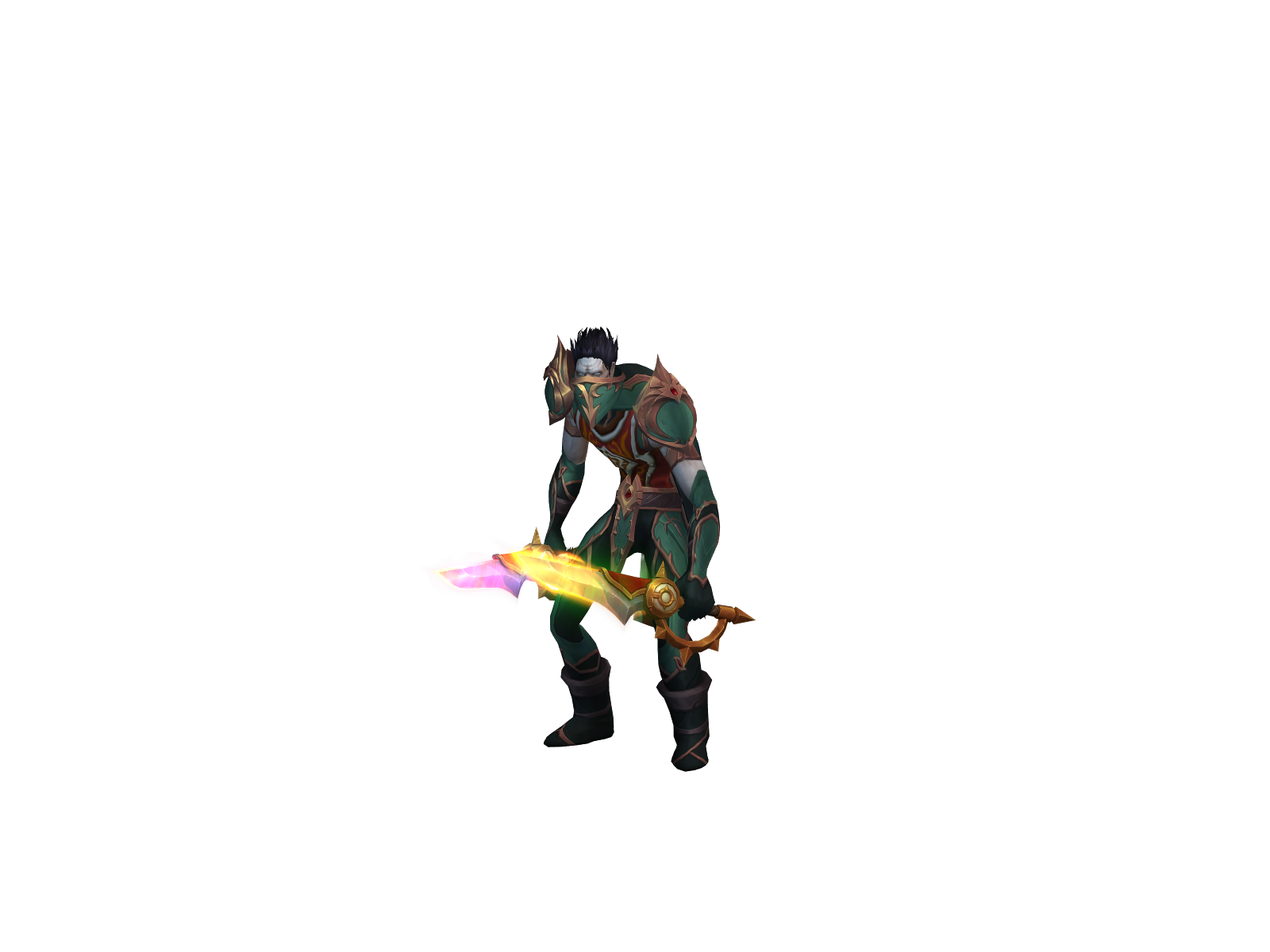 Gankgarr 3D character render