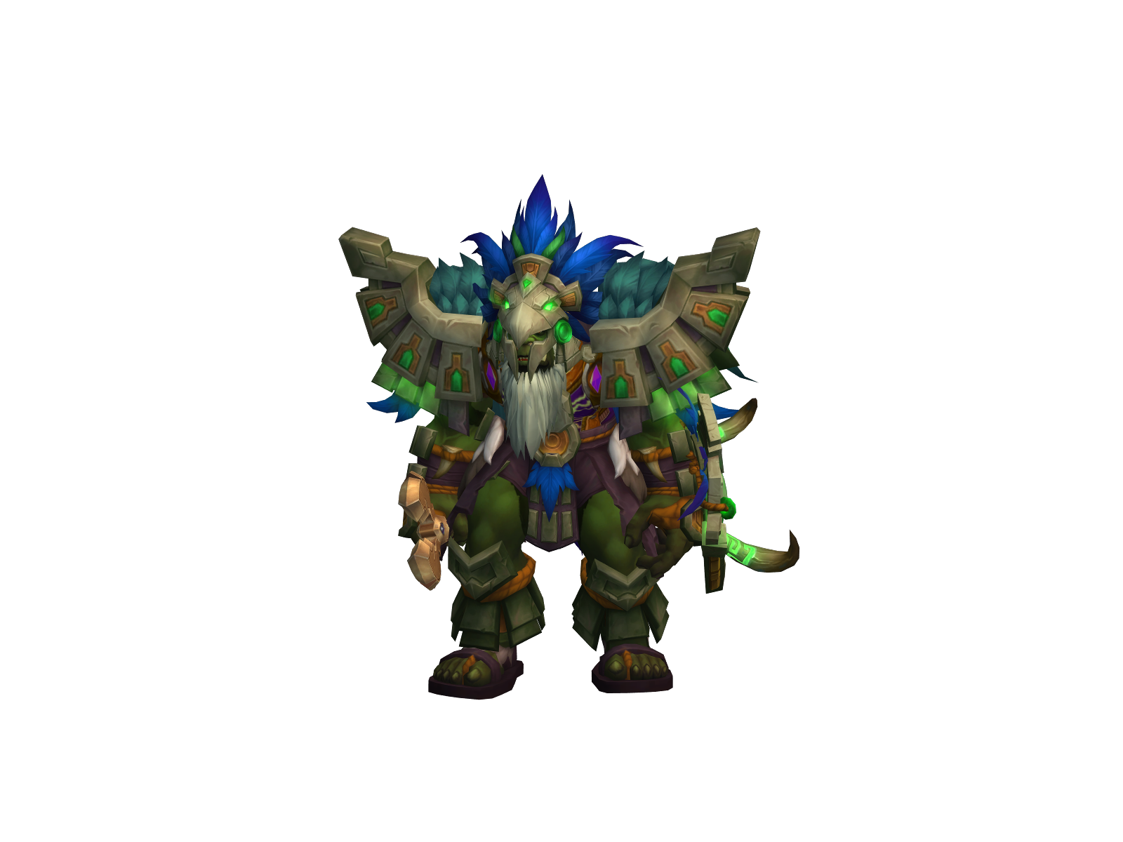 Poundedsack 3D character render
