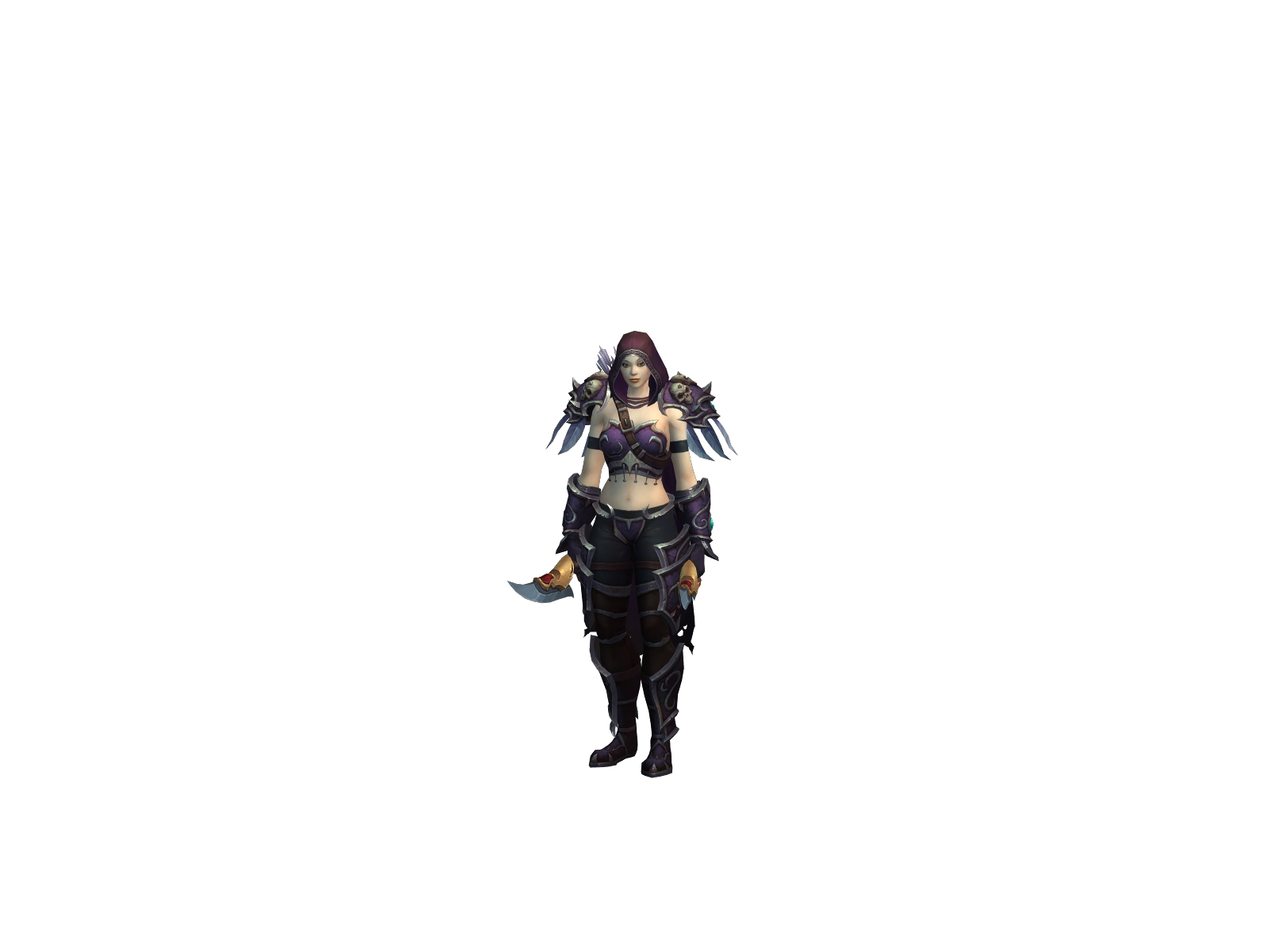 Lunainverse 3D character render