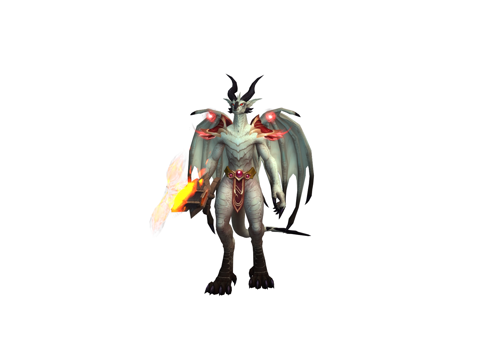 Astrowyrm 3D character render