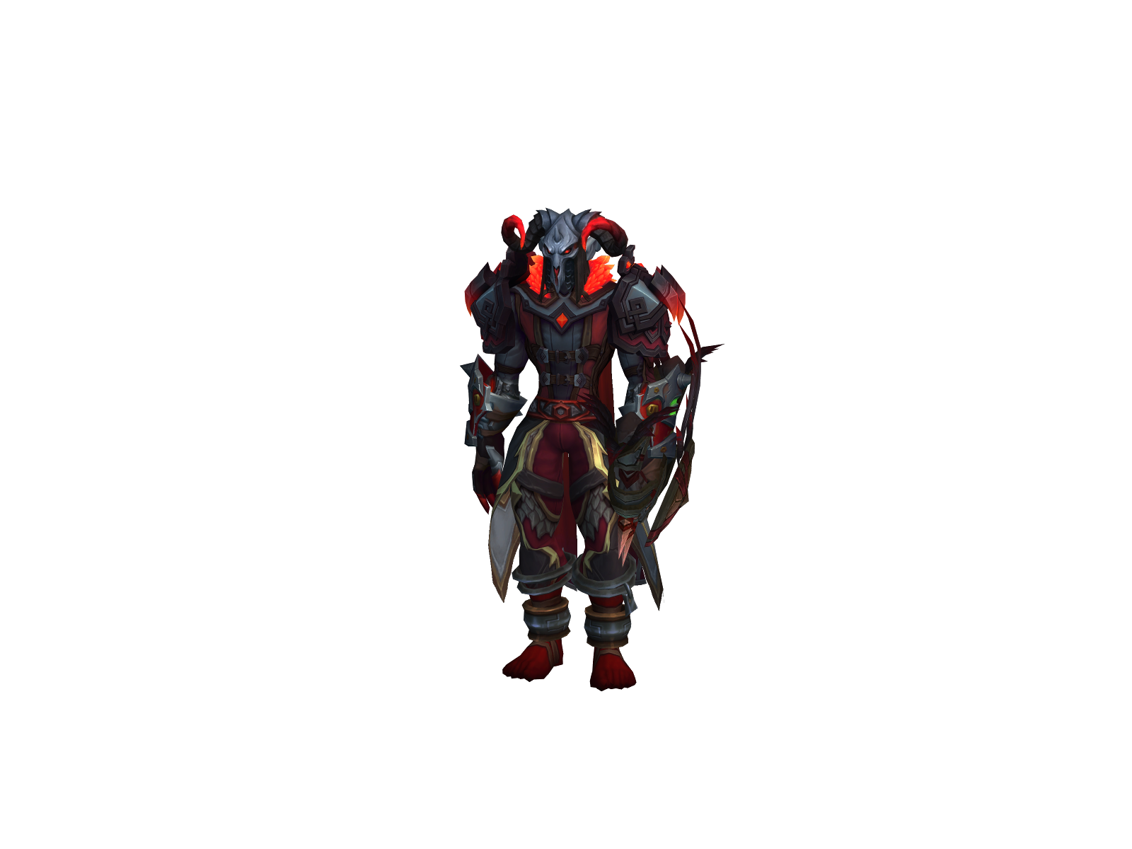 Scattèrtrap 3D character render