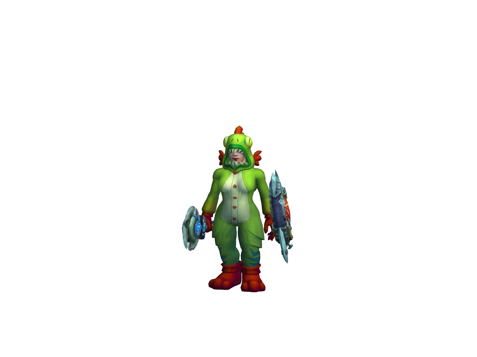 Shammârgera 3D character render