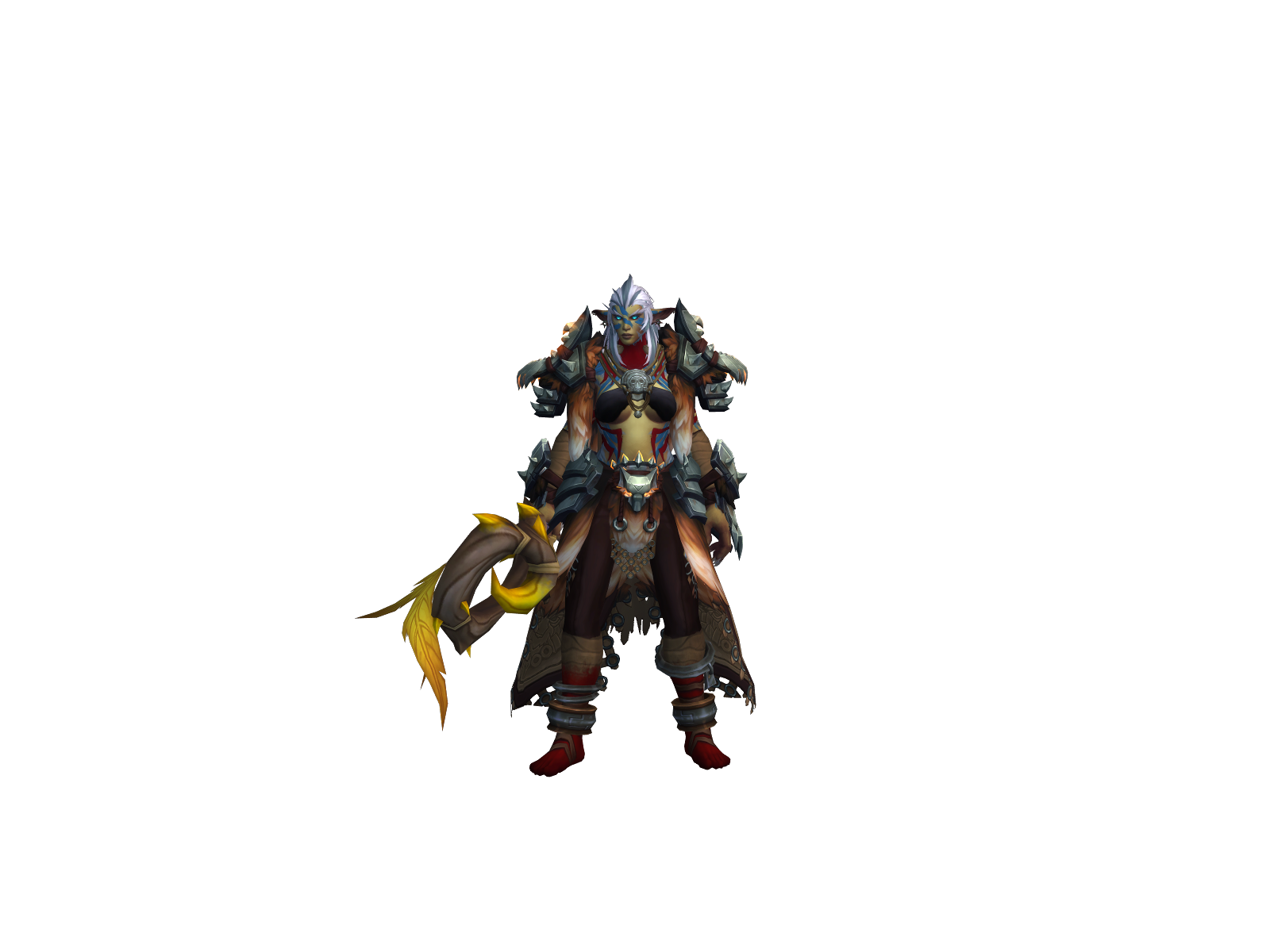 Treetrunks 3D character render
