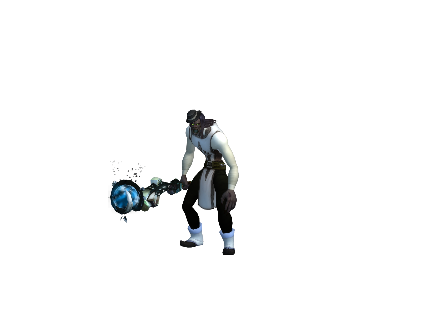 Ebolabolt 3D character render