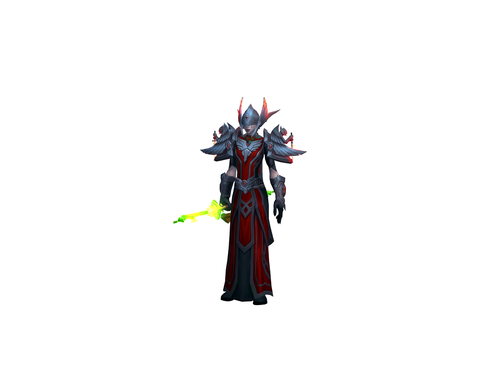 Pwiscilla 3D character render