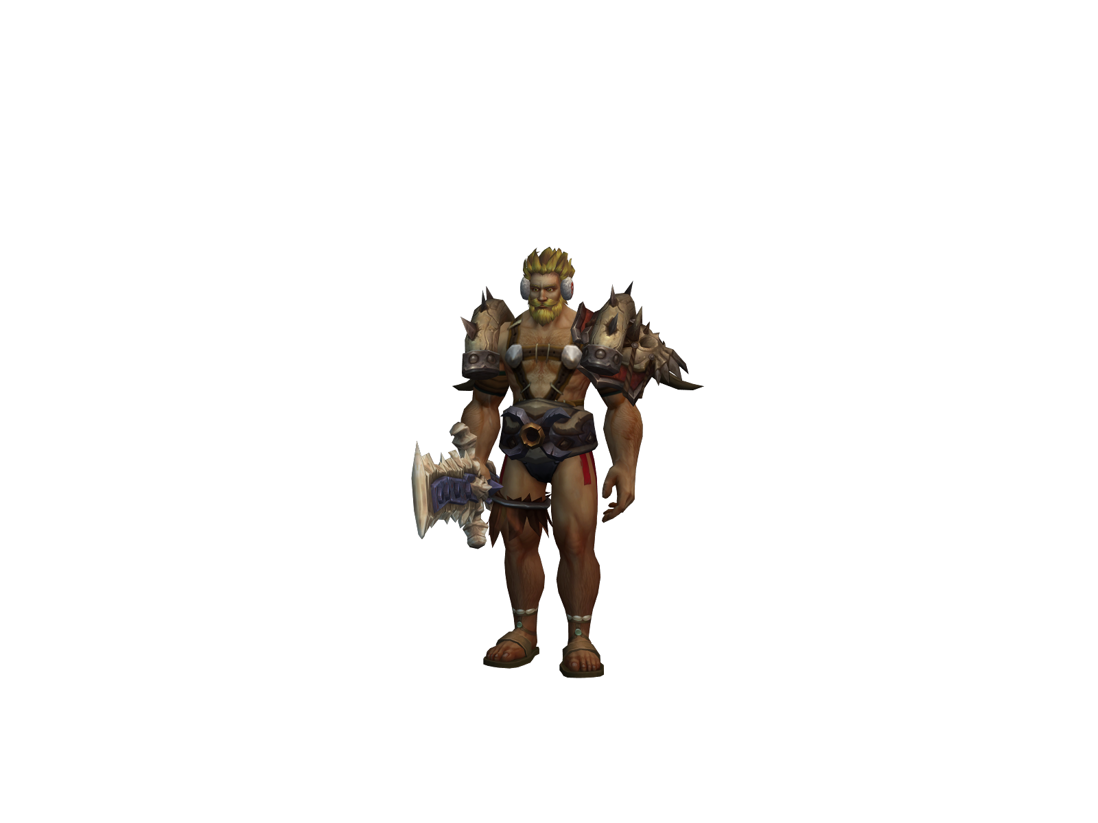 Debo 3D character render