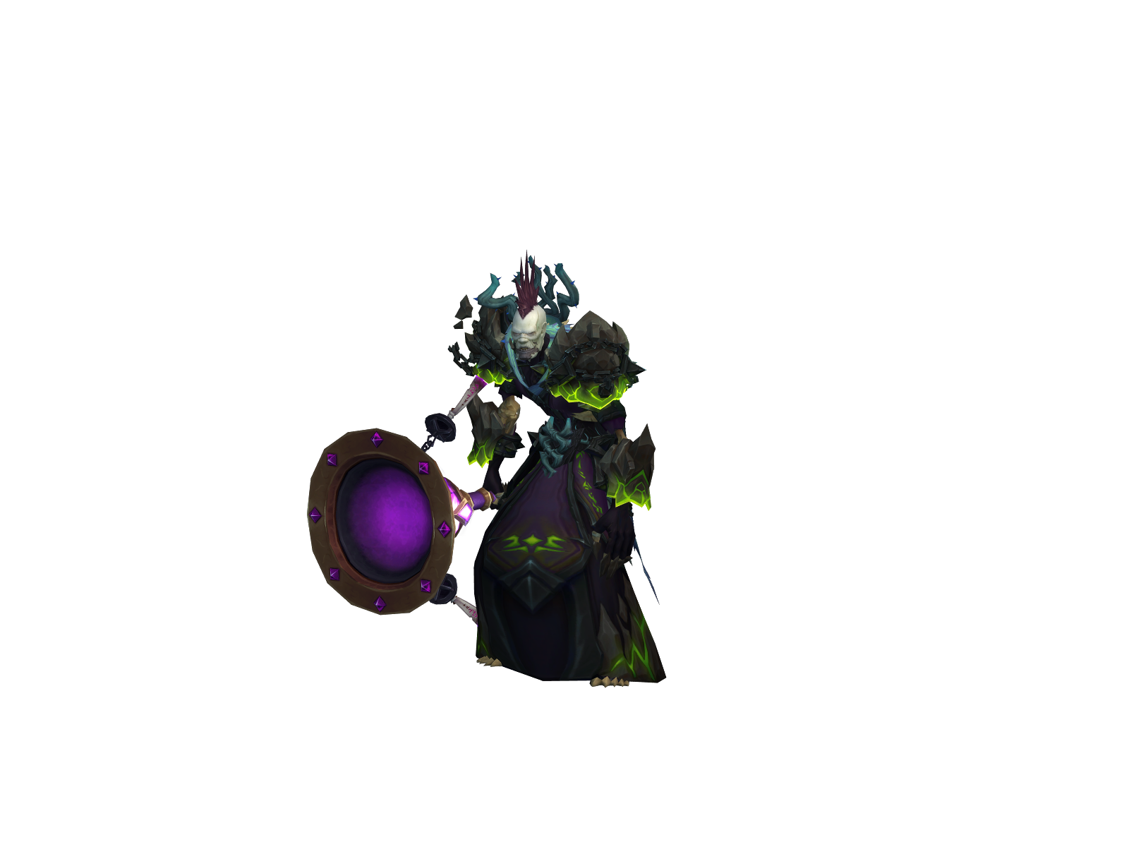 Xenorak 3D character render