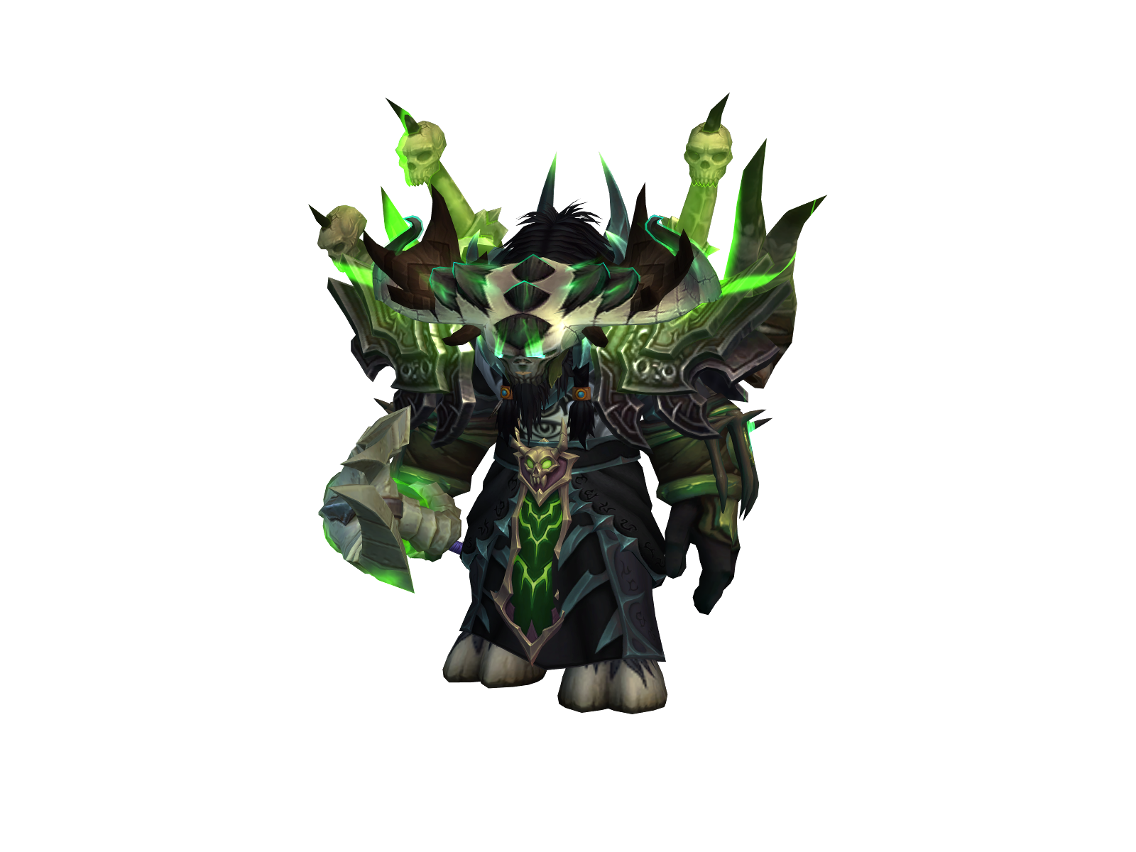 Grotesq 3D character render