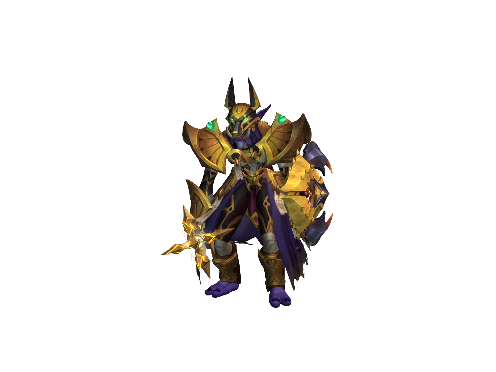 Yidris 3D character render