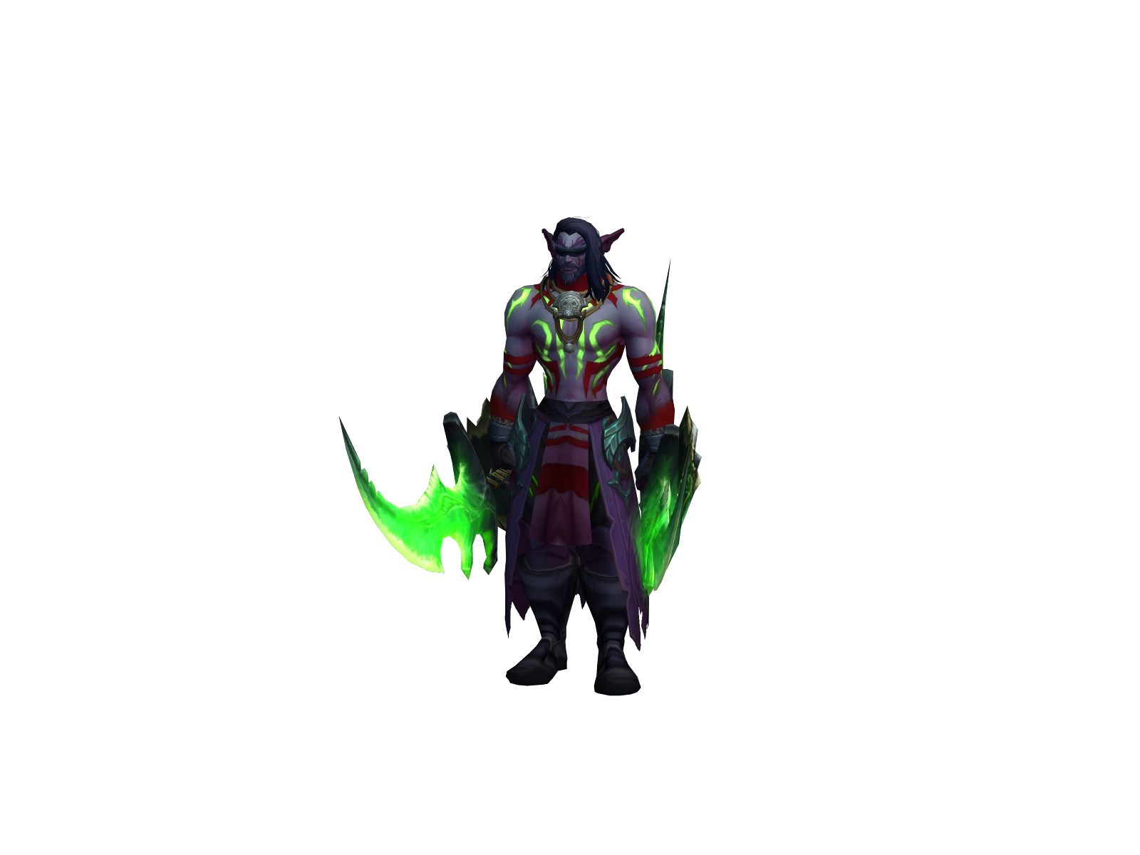 Daemonfury 3D character render