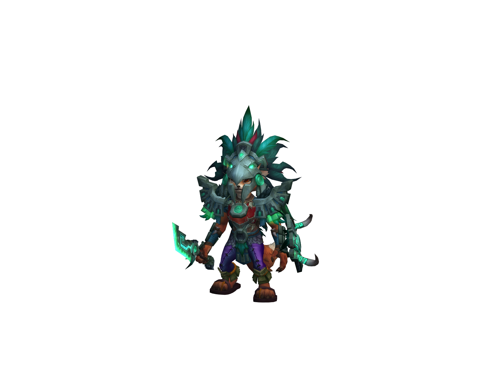 Whåt 3D character render