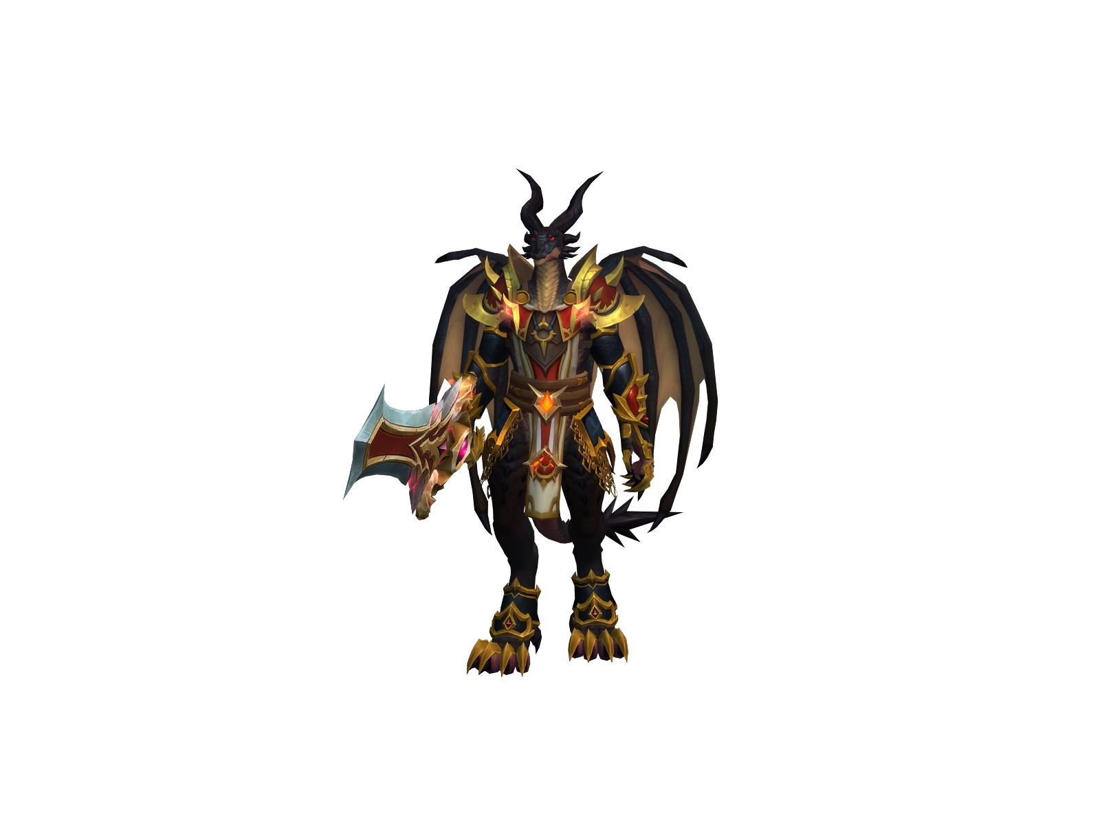 Flamescale 3D character render