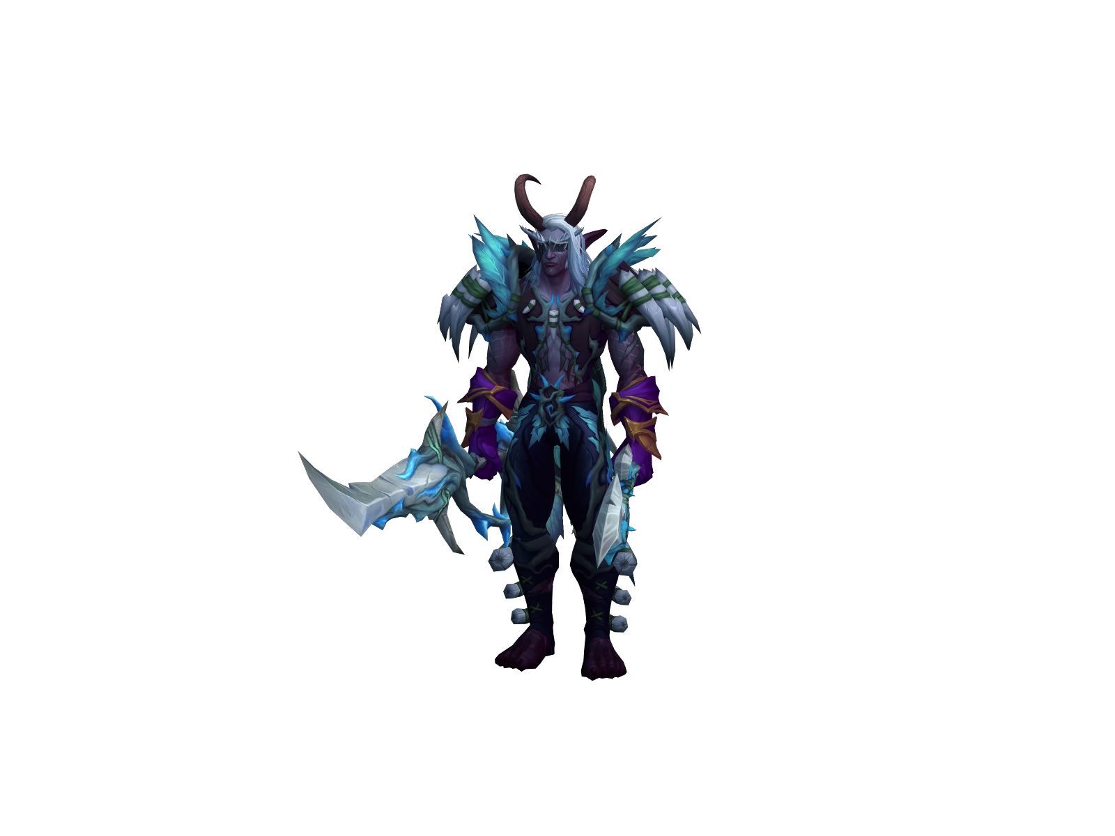 Evanthedemon 3D character render