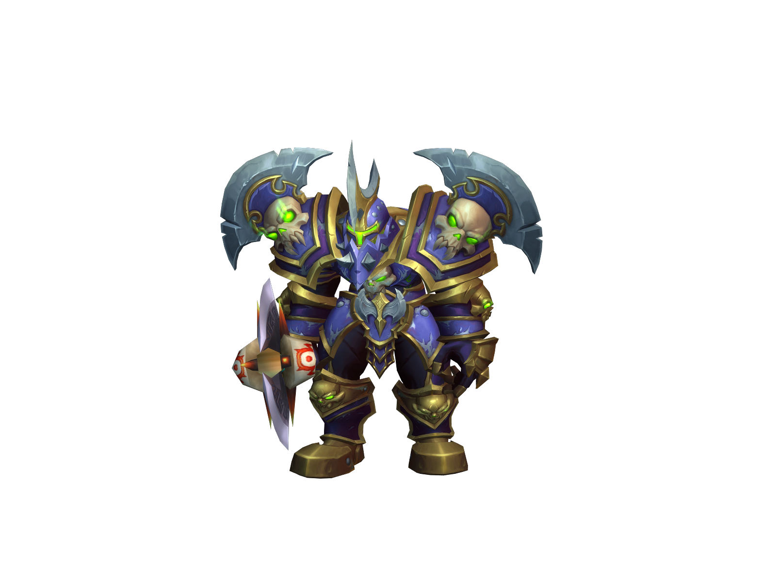 Brawnslaught 3D character render