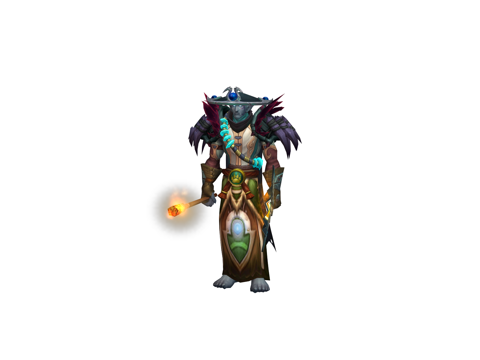 Shhmoke 3D character render