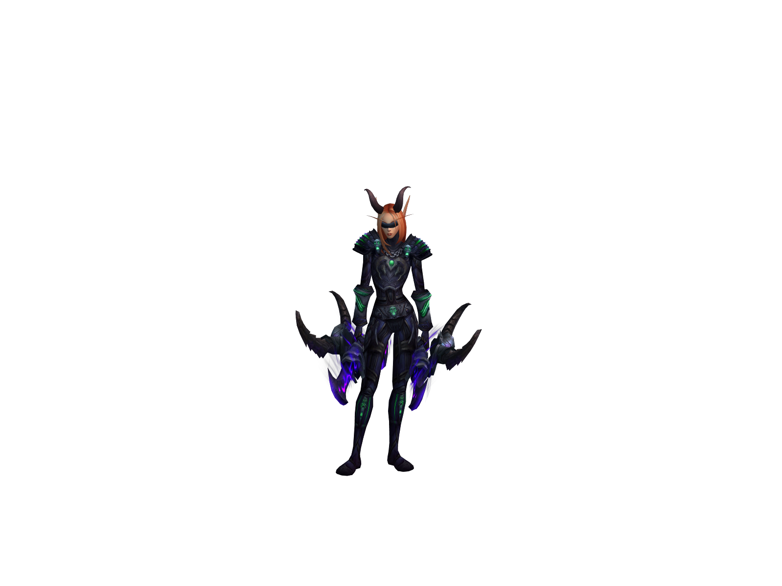 Flyingdemon 3D character render