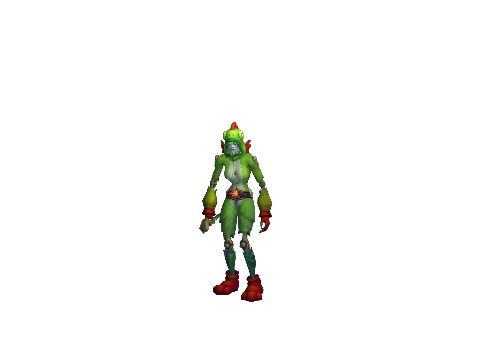 Reflecsion 3D character render