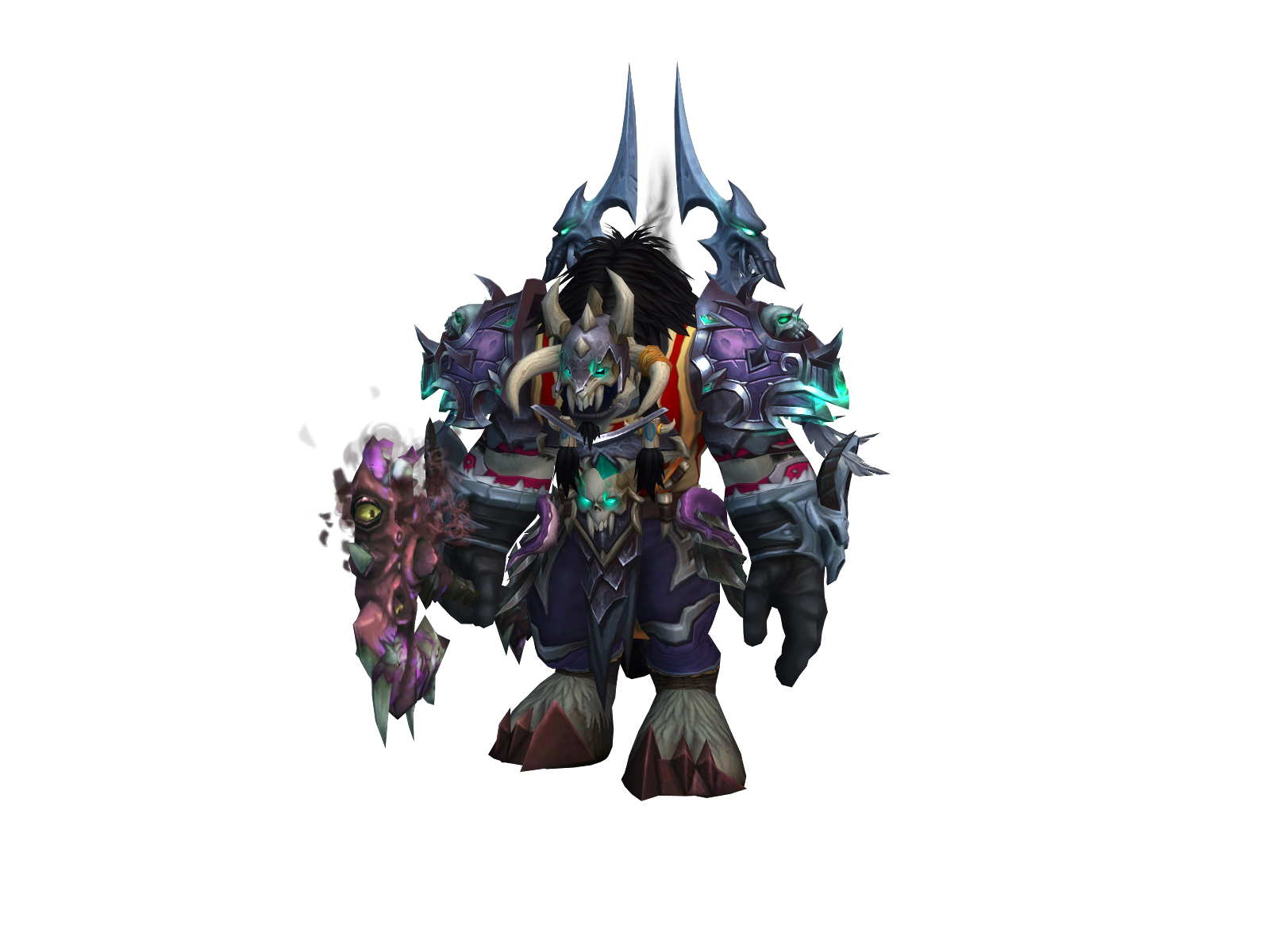 Professorhex 3D character render