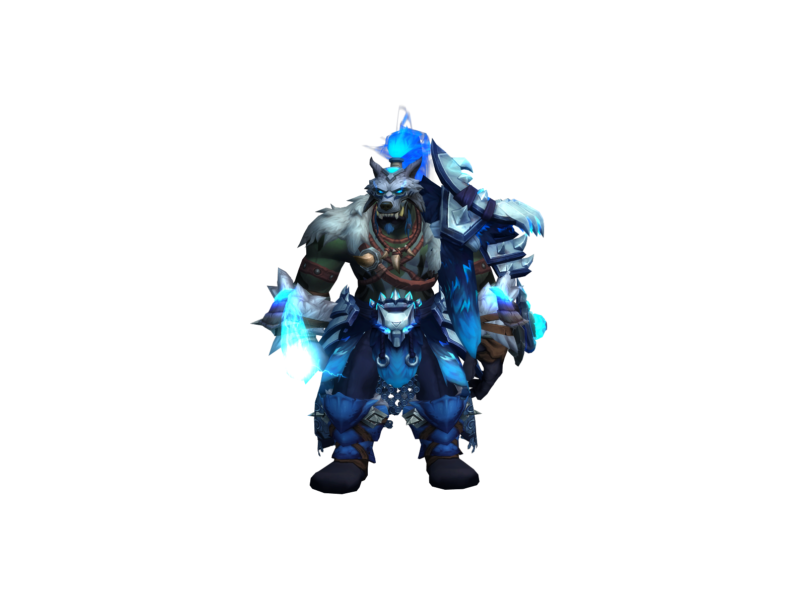 Shamablamb 3D character render