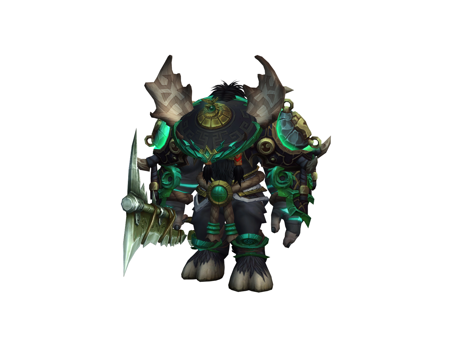 Monkbebe 3D character render