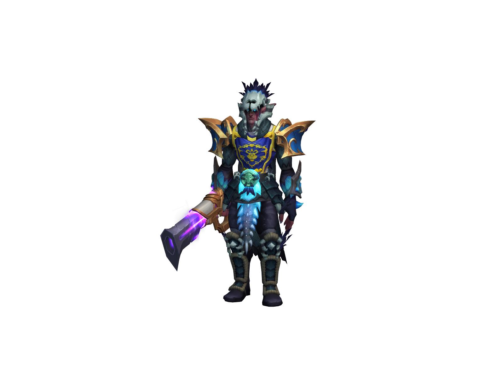 Noghal 3D character render