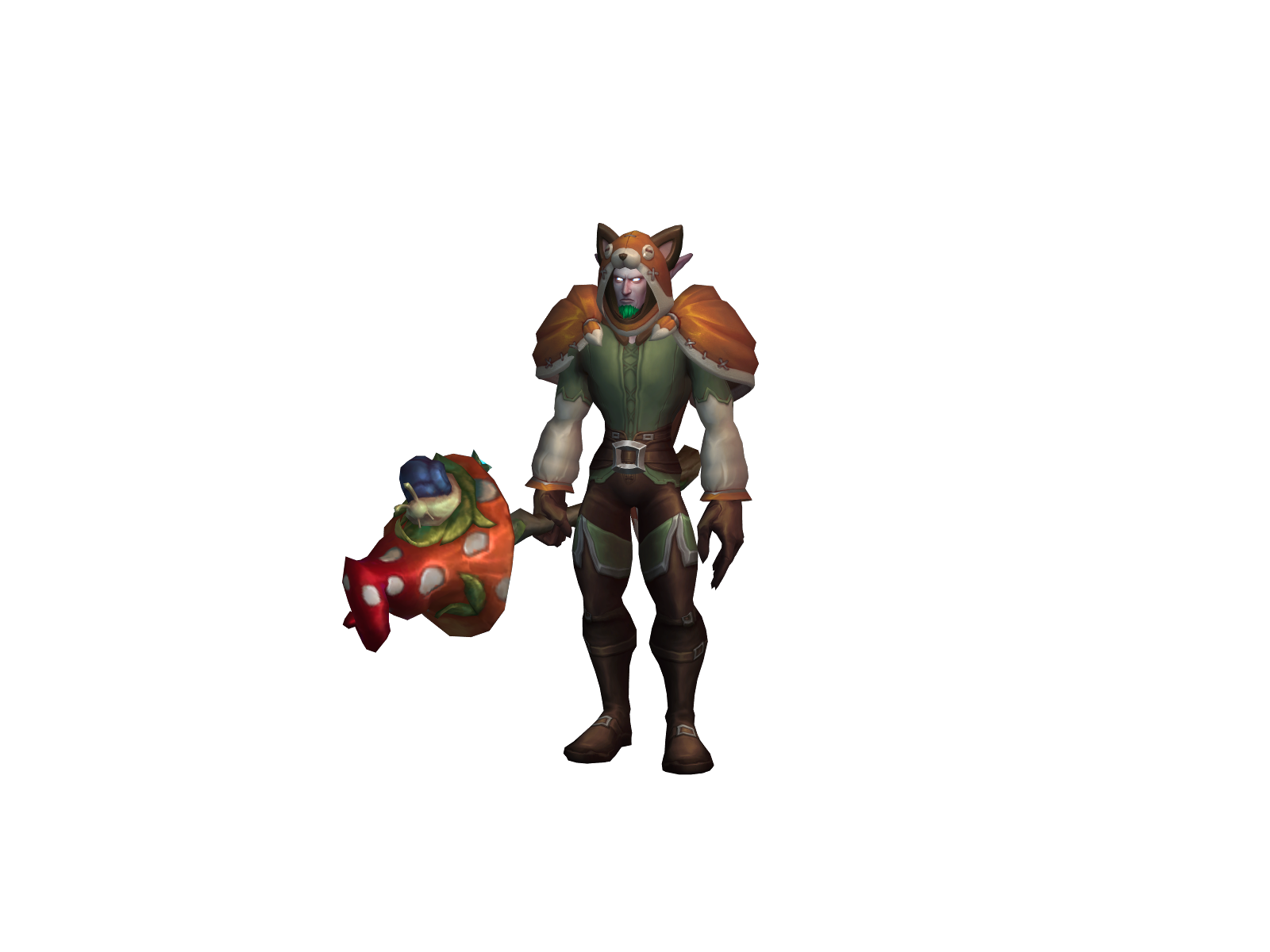 Cottus 3D character render