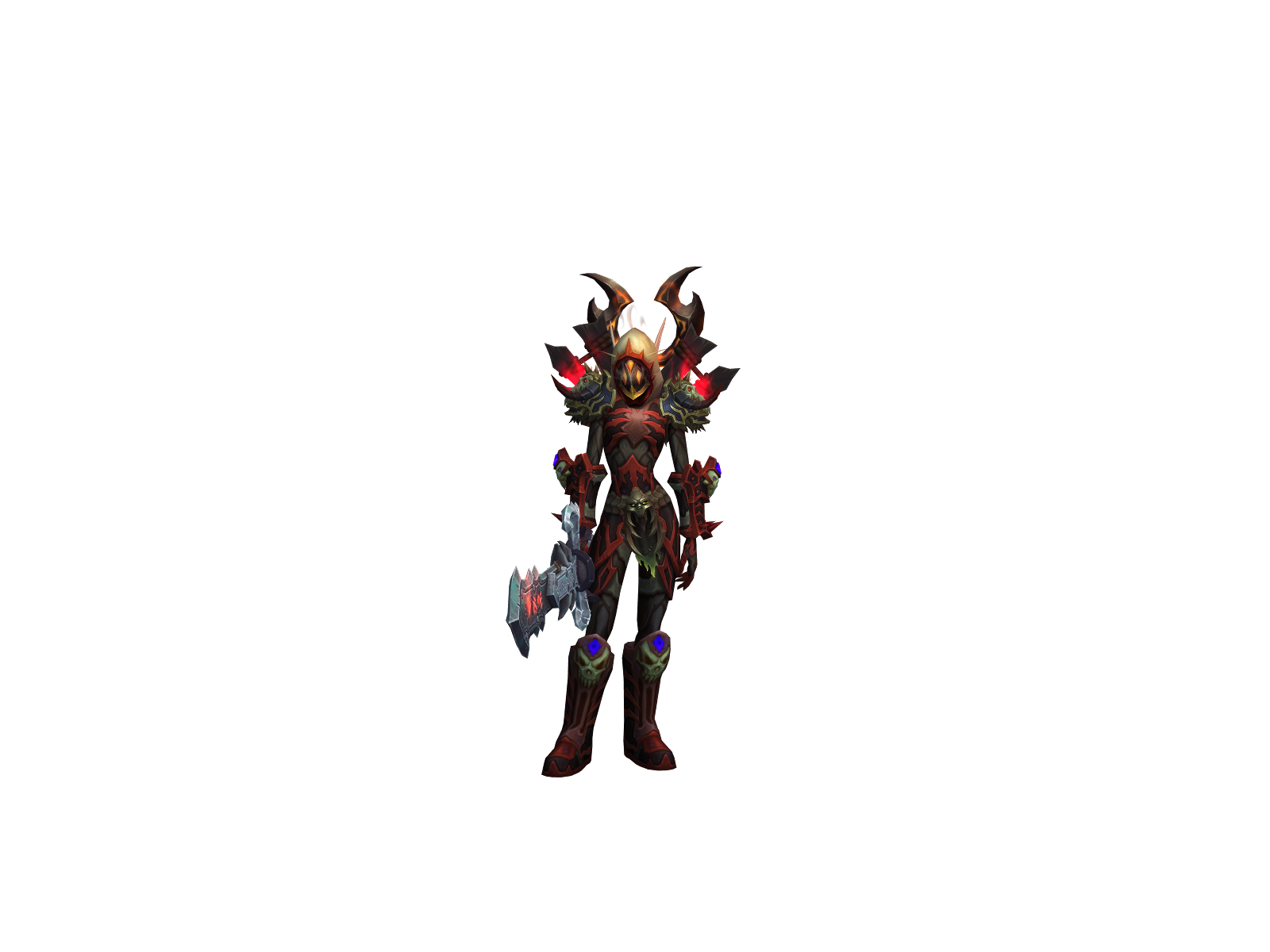 Grièph 3D character render