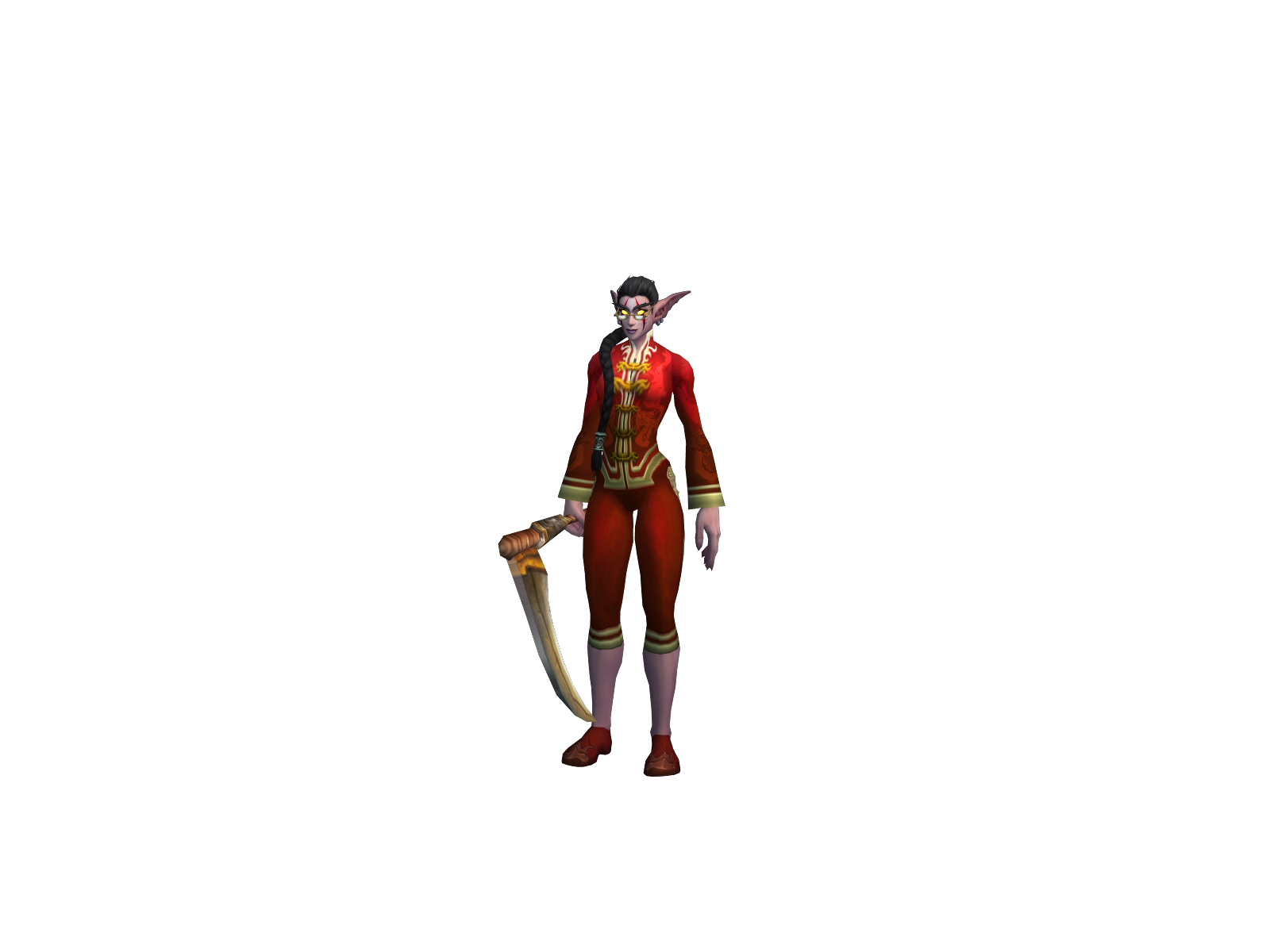 Combustinu 3D character render