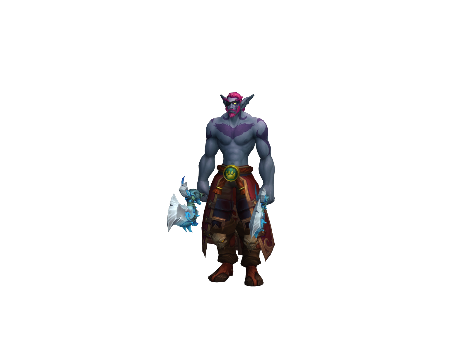 Qarul 3D character render
