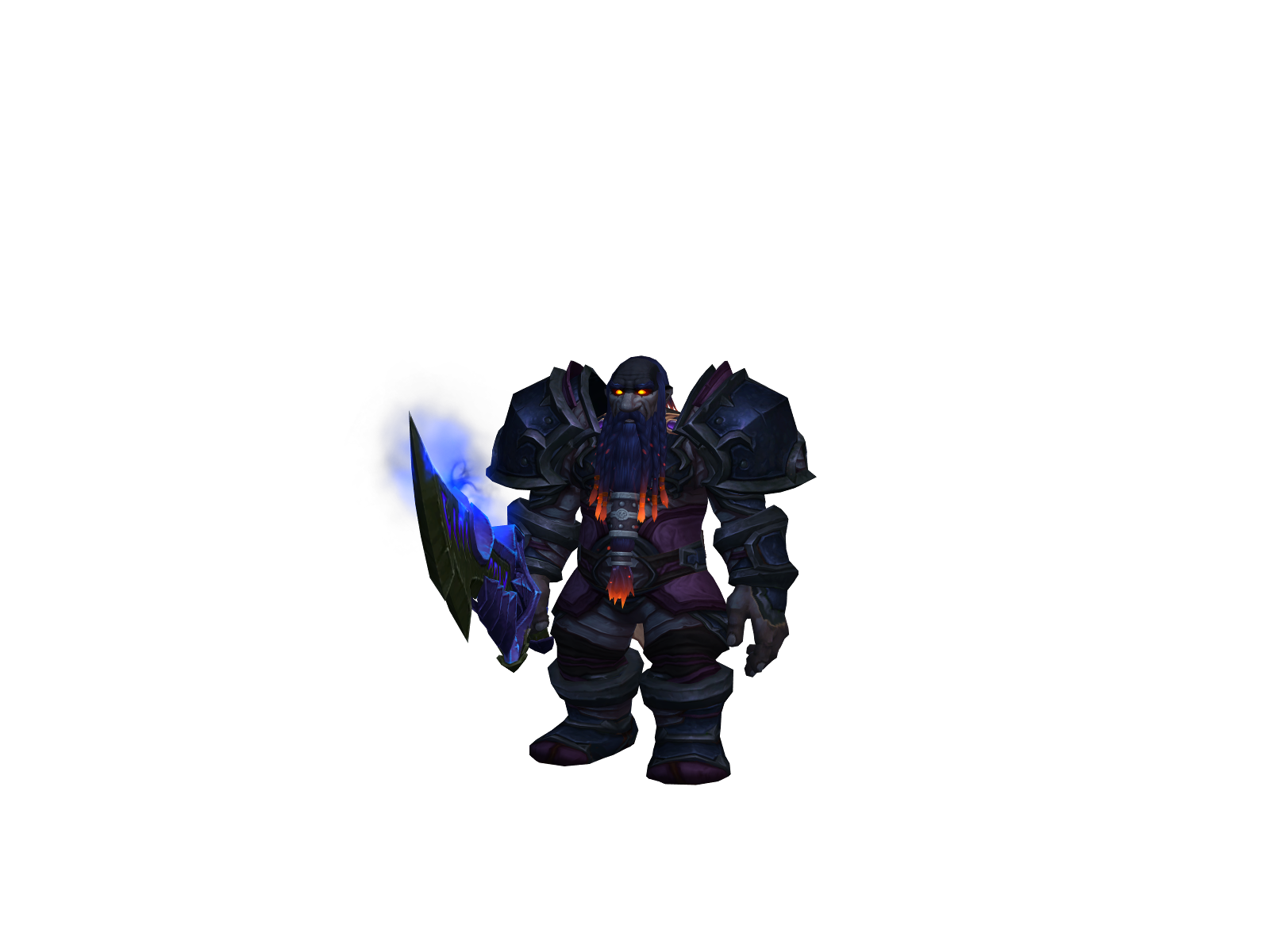 Bortibert 3D character render