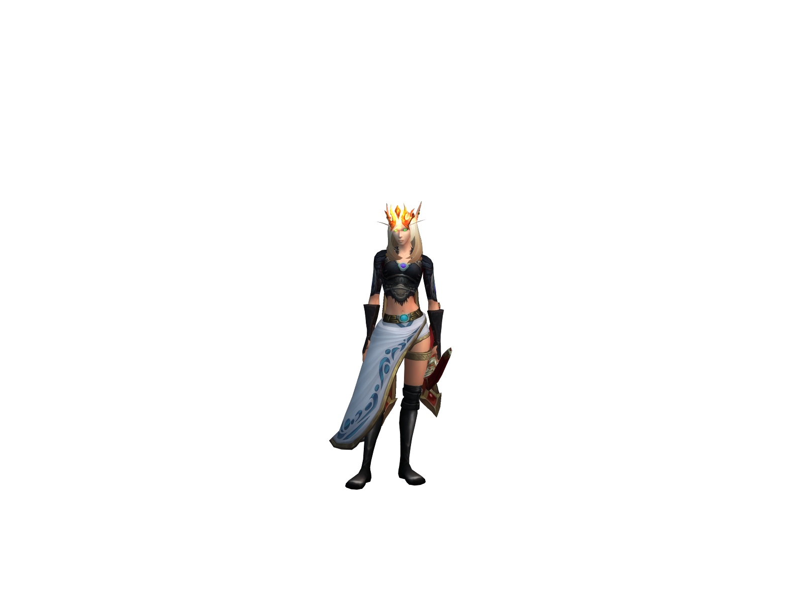 Izumifarian 3D character render