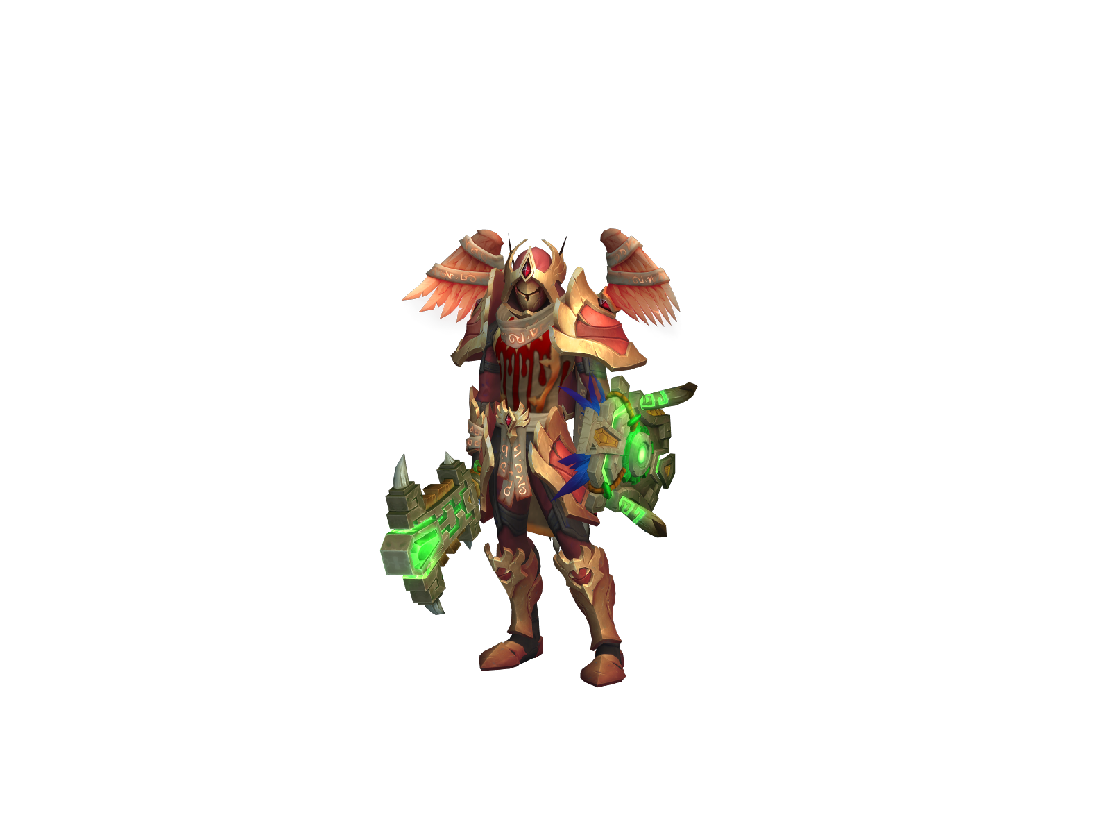 Holybreed 3D character render