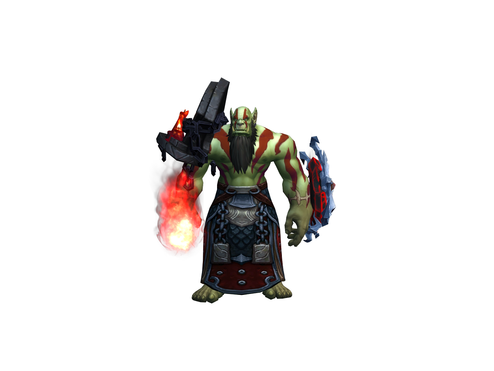 Mythkor 3D character render
