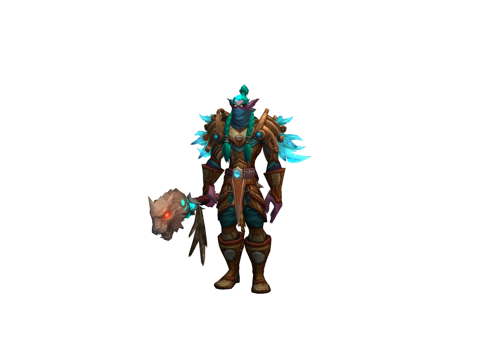 Drutant 3D character render
