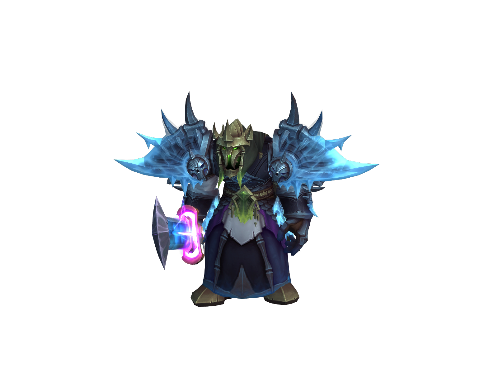 Vant 3D character render