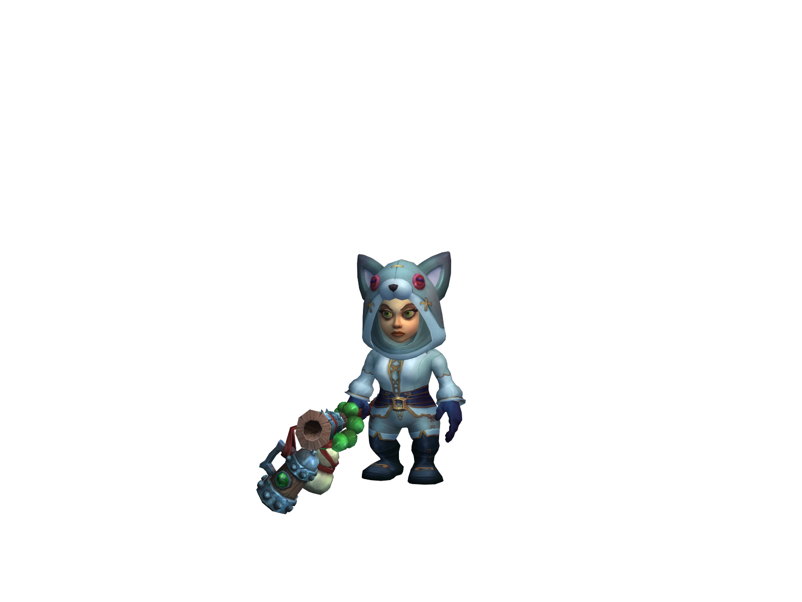 Níní 3D character render