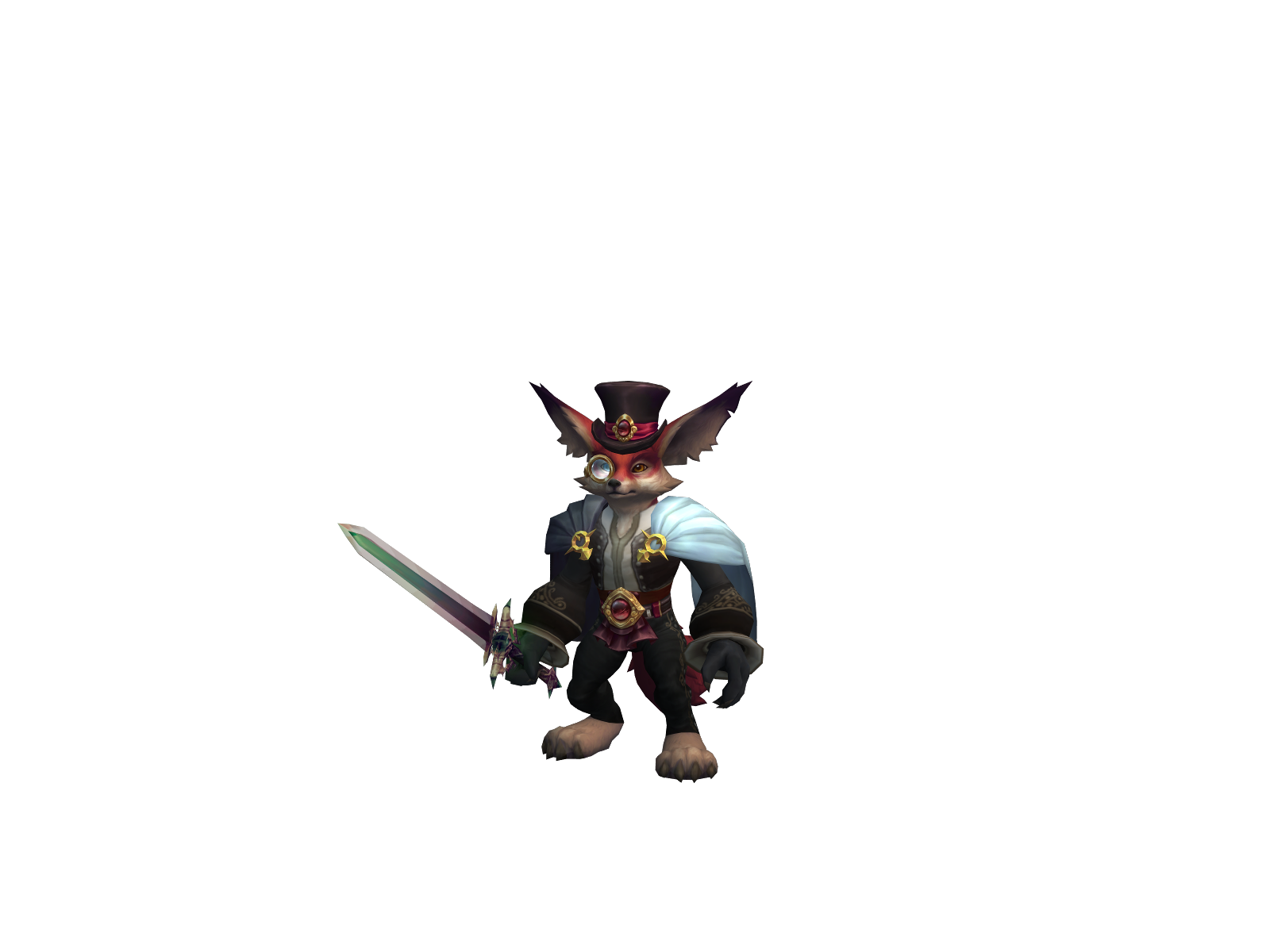 Dilfdestroyr 3D character render