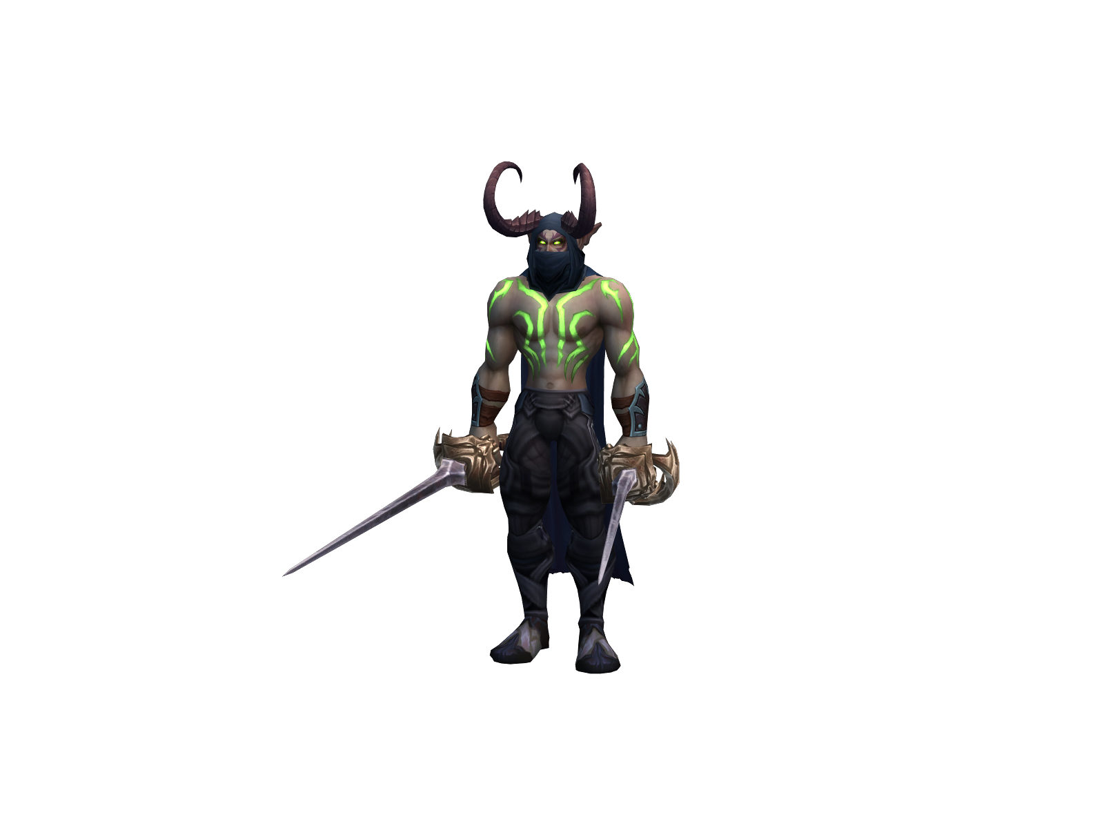 Hushiin 3D character render