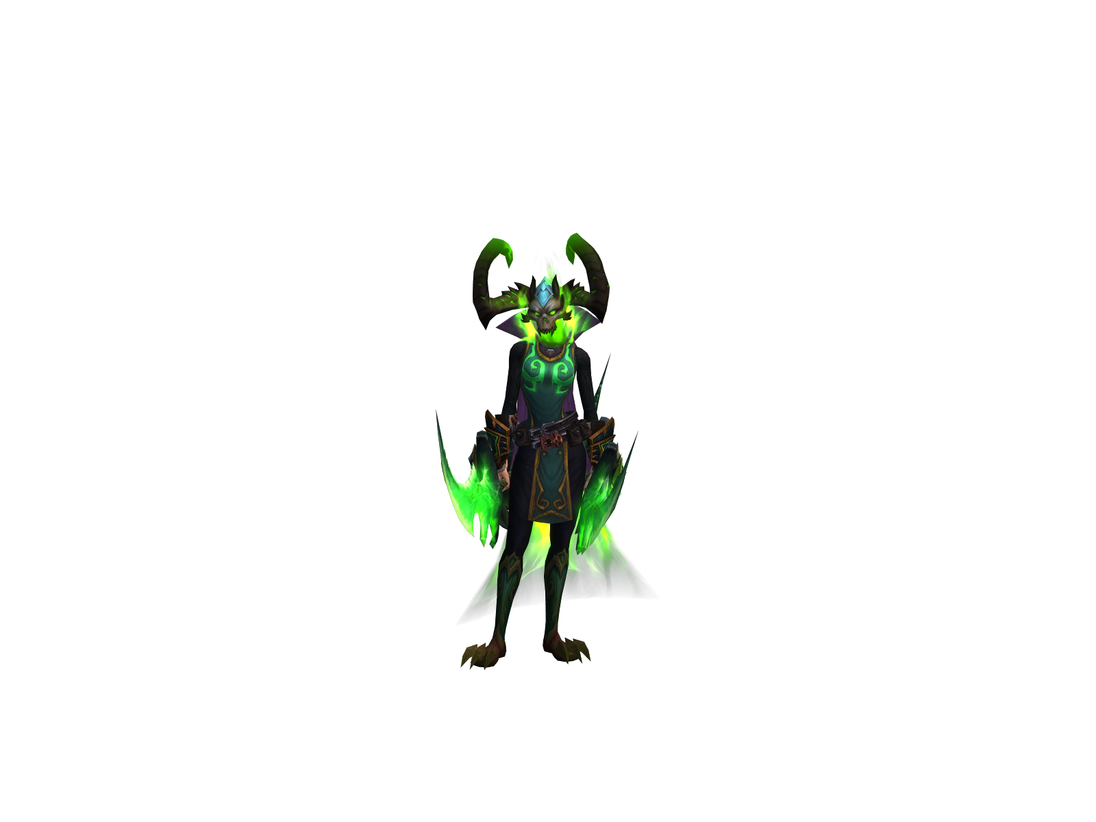 Fullmöön 3D character render