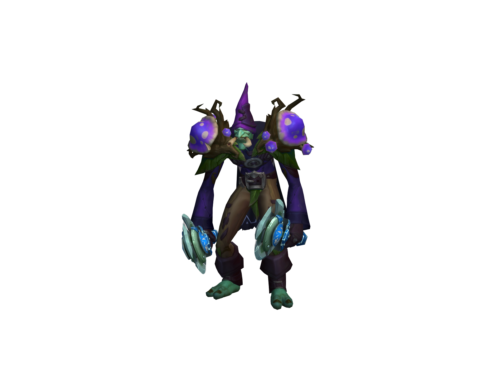 Vreek 3D character render