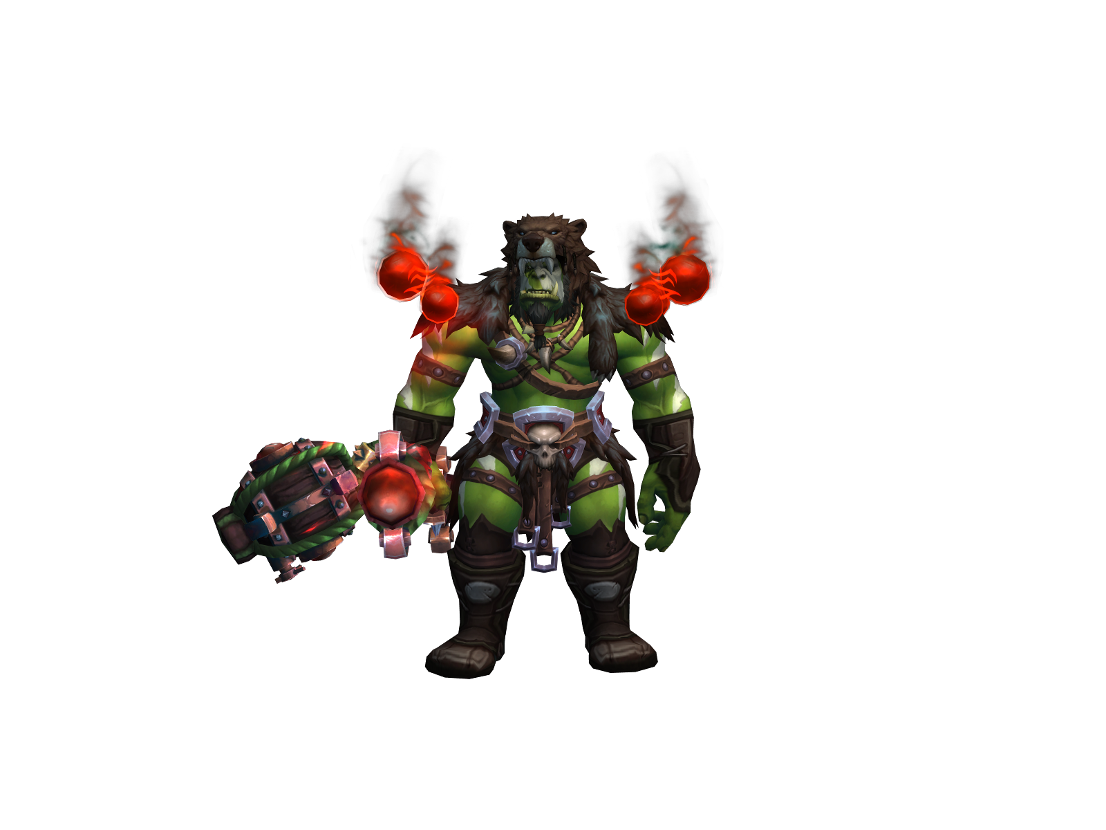 Zengor 3D character render