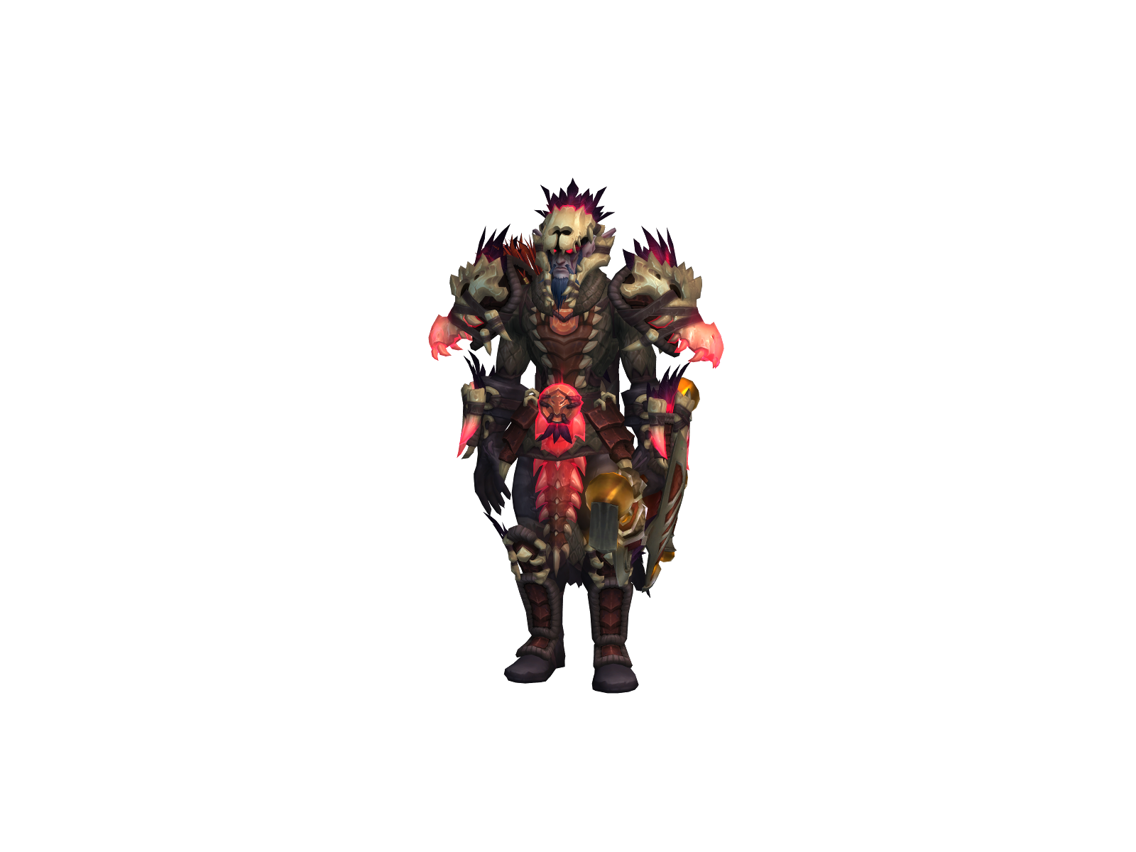 Gloodwran 3D character render