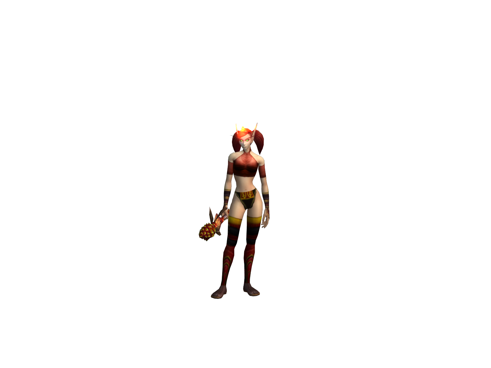 Thugginlove 3D character render