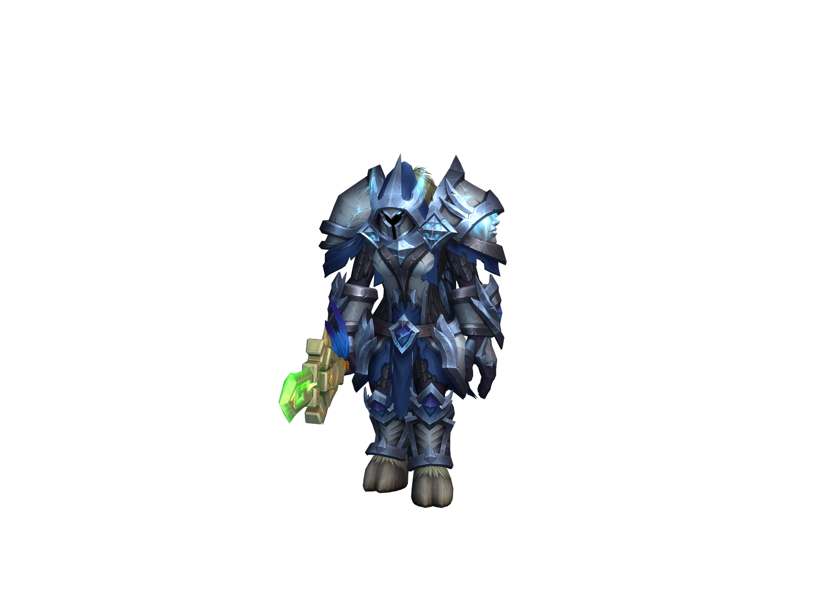 Pøutz 3D character render