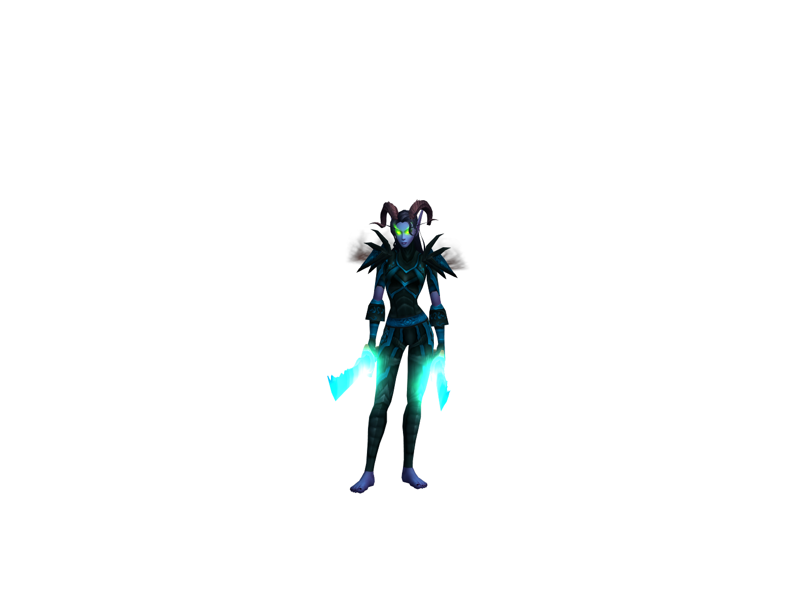 Babaadook 3D character render